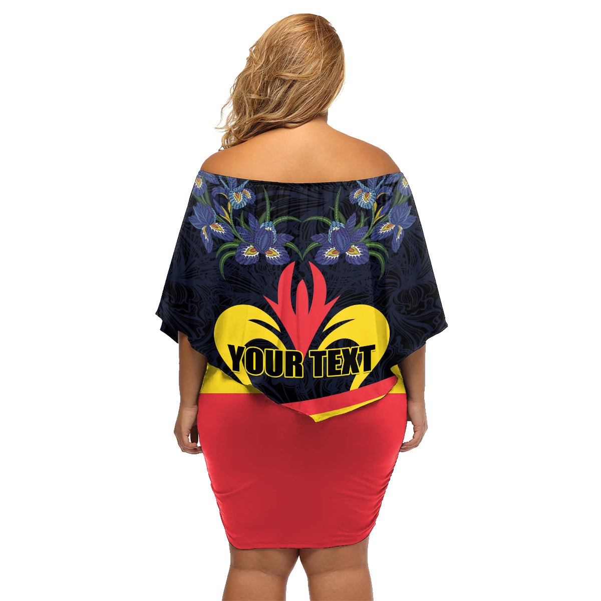 Personalized Belgium Iris Day Family Matching Off Shoulder Short Dress and Hawaiian Shirt Royaume de Belgique Coat Of Arms - Wonder Print Shop