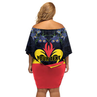 Personalized Belgium Iris Day Family Matching Off Shoulder Short Dress and Hawaiian Shirt Royaume de Belgique Coat Of Arms - Wonder Print Shop