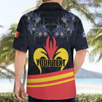 Personalized Belgium Iris Day Hawaiian Shirt Royaume de Belgique Coat Of Arms - Wonder Print Shop