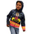 Personalized Belgium Iris Day Kid Hoodie Royaume de Belgique Coat Of Arms - Wonder Print Shop