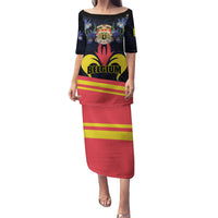 Personalized Belgium Iris Day Puletasi Royaume de Belgique Coat Of Arms - Wonder Print Shop