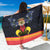 Belgium Iris Day Sarong Royaume de Belgique Coat Of Arms - Wonder Print Shop