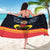 Belgium Iris Day Sarong Royaume de Belgique Coat Of Arms - Wonder Print Shop
