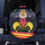 Belgium Iris Day Spare Tire Cover Royaume de Belgique Coat Of Arms