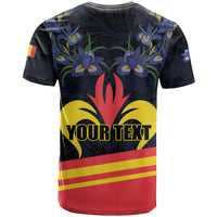 Personalized Belgium Iris Day T Shirt Royaume de Belgique Coat Of Arms - Wonder Print Shop