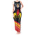 Personalized Belgium Iris Day Tank Maxi Dress Royaume de Belgique Coat Of Arms - Wonder Print Shop