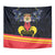 Belgium Iris Day Tapestry Royaume de Belgique Coat Of Arms - Wonder Print Shop