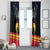 Belgium Iris Day Window Curtain Royaume de Belgique Coat Of Arms - Wonder Print Shop