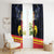 Belgium Iris Day Window Curtain Royaume de Belgique Coat Of Arms - Wonder Print Shop