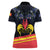 Personalized Belgium Iris Day Women Polo Shirt Royaume de Belgique Coat Of Arms - Wonder Print Shop