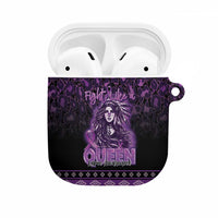Native American Lupus Girl AirPods Case Fight Like a Queen