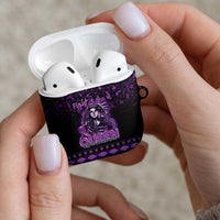 Native American Lupus Girl AirPods Case Fight Like a Queen