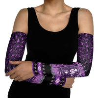 Personalized Native American Lupus Girl Arm Sleeves Fight Like a Queen