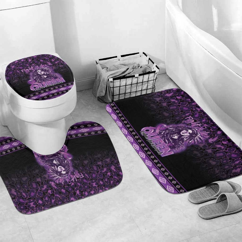 Native American Lupus Girl Bathroom Set Fight Like a Queen
