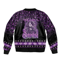 Personalized Native American Lupus Girl Bomber Jacket Fight Like a Queen