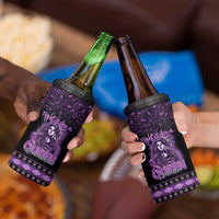Personalized Native American Lupus Girl 4 in 1 Can Cooler Tumbler Fight Like a Queen