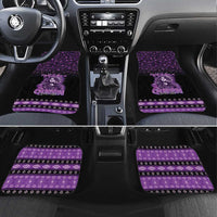 Personalized Native American Lupus Girl Car Mats Fight Like a Queen