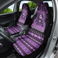 Native American Lupus Girl Car Seat Cover Fight Like a Queen