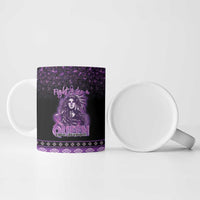 Personalized Native American Lupus Girl Ceramic Mug Fight Like a Queen