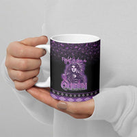 Personalized Native American Lupus Girl Ceramic Mug Fight Like a Queen