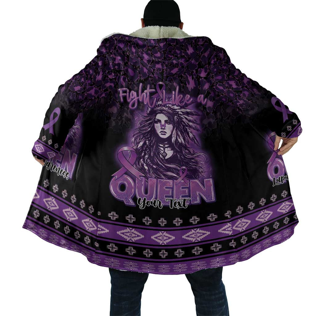 Personalized Native American Lupus Girl Cloak Fight Like a Queen