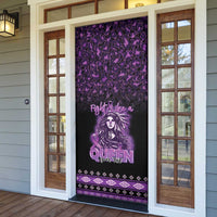 Personalized Native American Lupus Girl Door Cover Fight Like a Queen