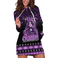 Personalized Native American Lupus Girl Hoodie Dress Fight Like a Queen