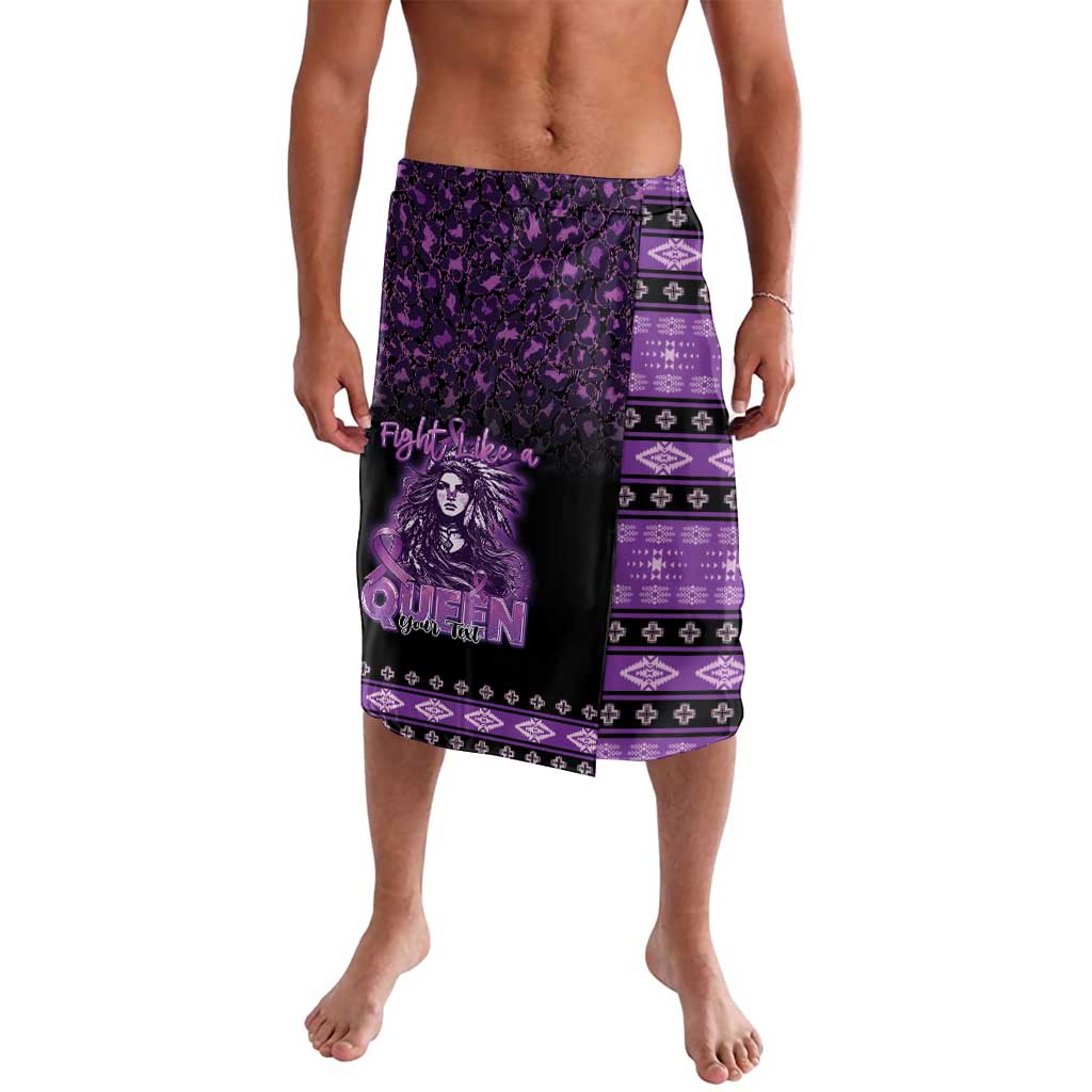Personalized Native American Lupus Girl Lavalava Fight Like a Queen