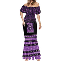 Personalized Native American Lupus Girl Mermaid Dress Fight Like a Queen