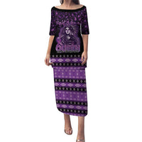 Personalized Native American Lupus Girl Puletasi Fight Like a Queen