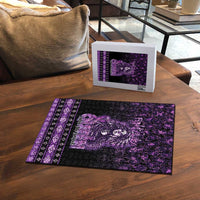 Native American Lupus Girl Puzzle Fight Like a Queen