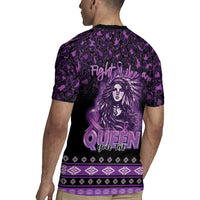 Personalized Native American Lupus Girl Rugby Jersey Fight Like a Queen