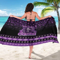Native American Lupus Girl Sarong Fight Like a Queen