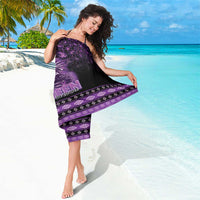 Native American Lupus Girl Sarong Fight Like a Queen
