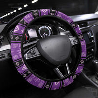 Native American Lupus Girl Steering Wheel Cover Fight Like a Queen