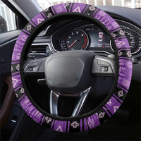 Native American Lupus Girl Steering Wheel Cover Fight Like a Queen