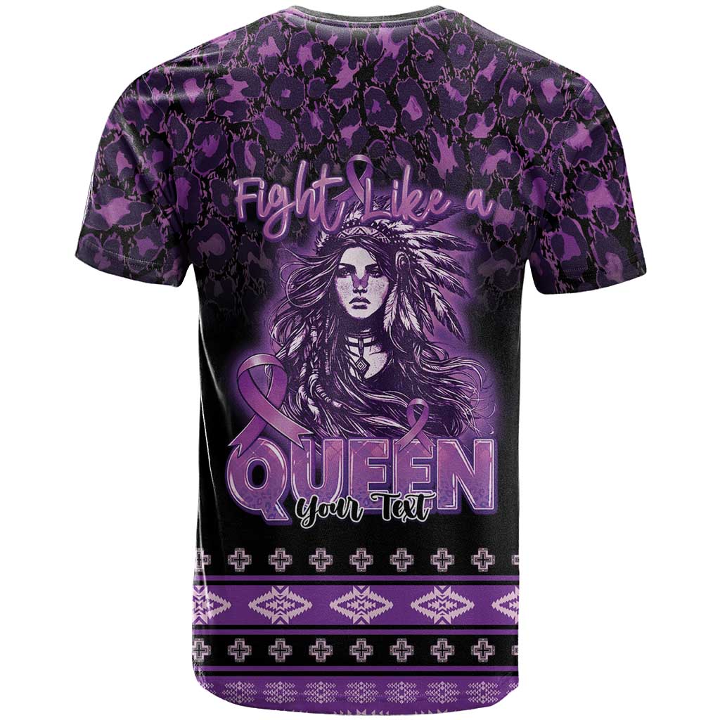 Personalized Native American Lupus Girl T Shirt Fight Like a Queen