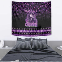 Native American Lupus Girl Tapestry Fight Like a Queen