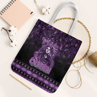 Native American Lupus Girl Tote Bag Fight Like a Queen