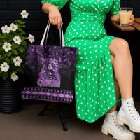 Native American Lupus Girl Tote Bag Fight Like a Queen