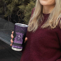 Personalized Native American Lupus Girl Tumbler Cup Fight Like a Queen