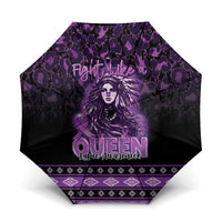 Native American Lupus Girl Umbrella Fight Like a Queen