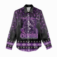 Personalized Native American Lupus Girl Women Casual Shirt Fight Like a Queen