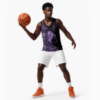 Personalized African Lady Lupus Awareness Basketball Jersey Fight Support Cure