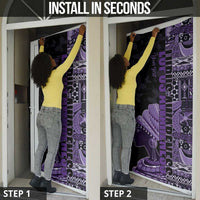 Personalized African Lady Lupus Awareness Door Cover Fight Support Cure