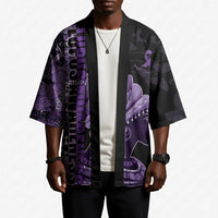 Personalized African Lady Lupus Awareness Kimono Fight Support Cure