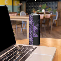 Personalized African Lady Lupus Awareness Skinny Tumbler Fight Support Cure