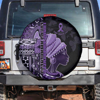 African Lady Lupus Awareness Spare Tire Cover Fight Support Cure