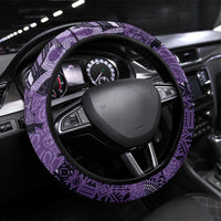 African Lady Lupus Awareness Steering Wheel Cover Fight Support Cure
