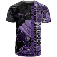 Personalized African Lady Lupus Awareness T shirt Fight Support Cure